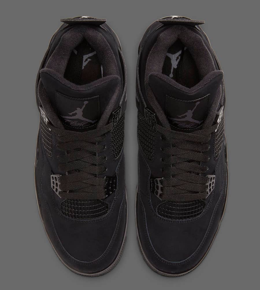 Best Look Yet at the Air Jordan 4 Retro 'Black Cat