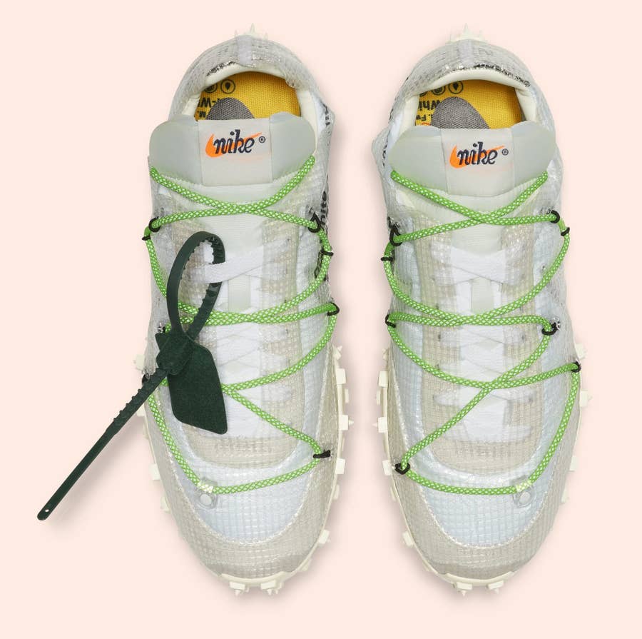 Nike Off-White x Wmns Waffle Racer 'Electric Green