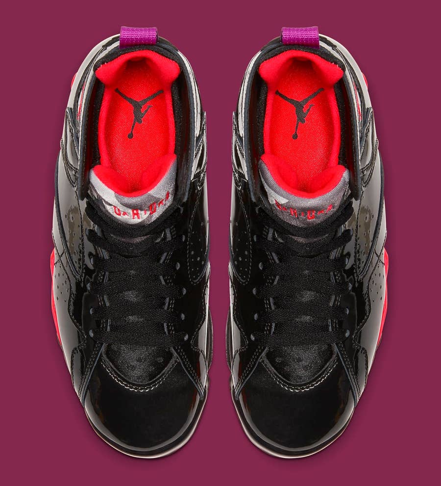 Jordan 7 hotsell patent leather