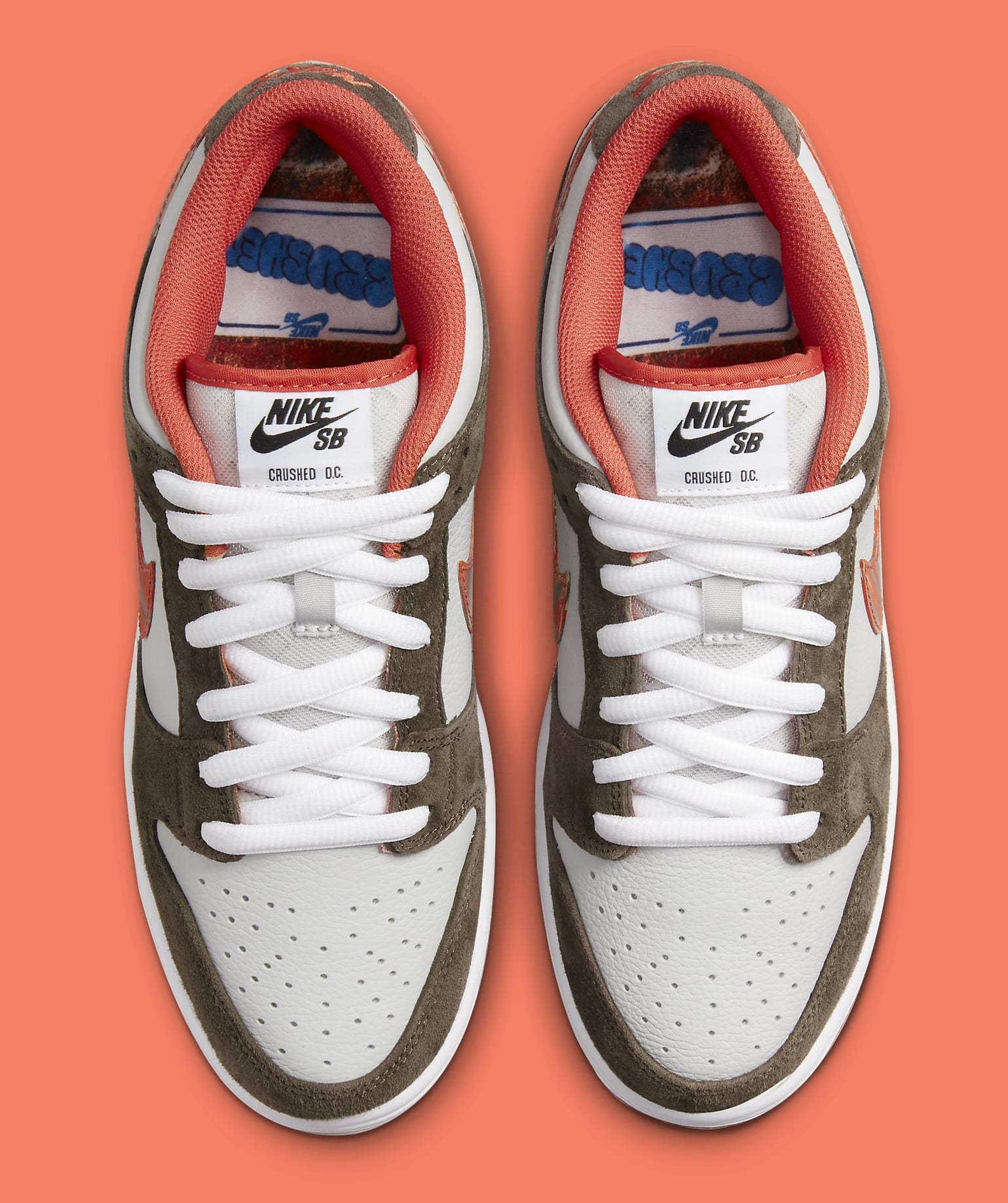 Crushed Skate Shop x Nike SB Dunk Low DH7782 001 Top