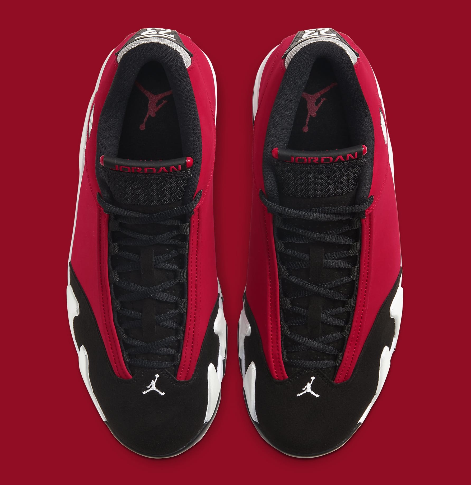 Air Jordan 14 Retro &#x27;Gym Red&#x27; 487471-006 Top