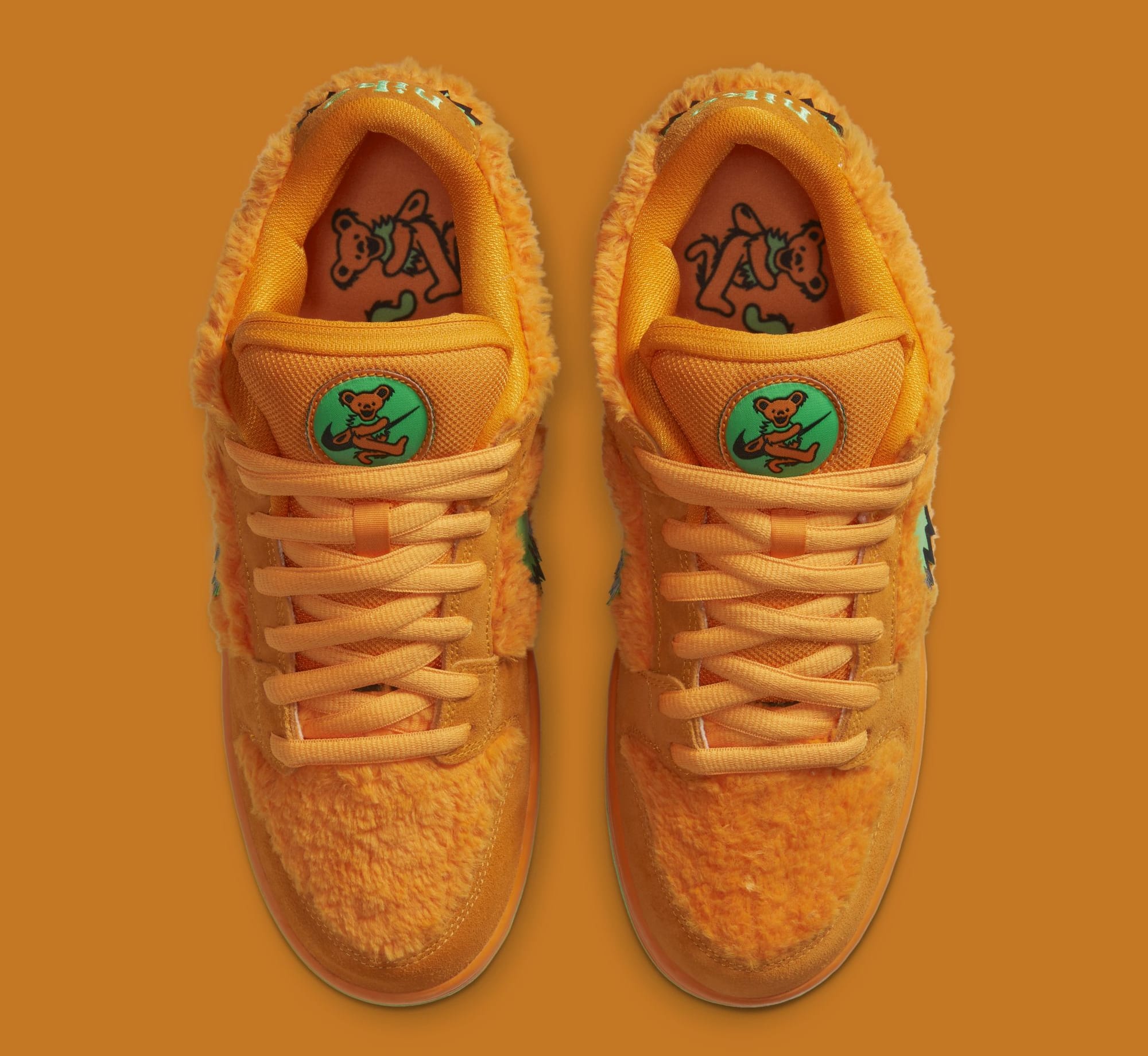 Grateful Dead x Nike SB Dunk Low &#x27;Orange&#x27; CJ5378-800 (Top)