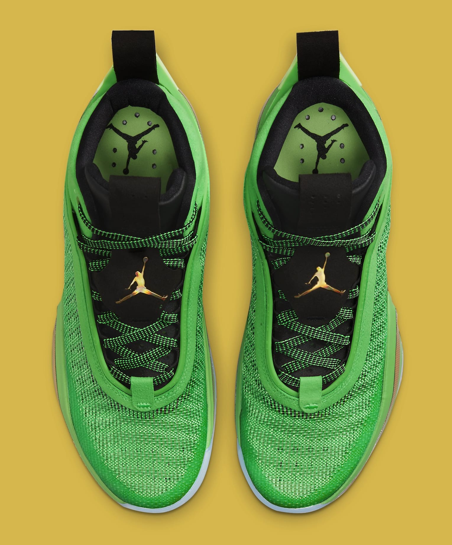 Air Jordan 36 &#x27;Green/Gold&#x27; CZ2650 300 Top