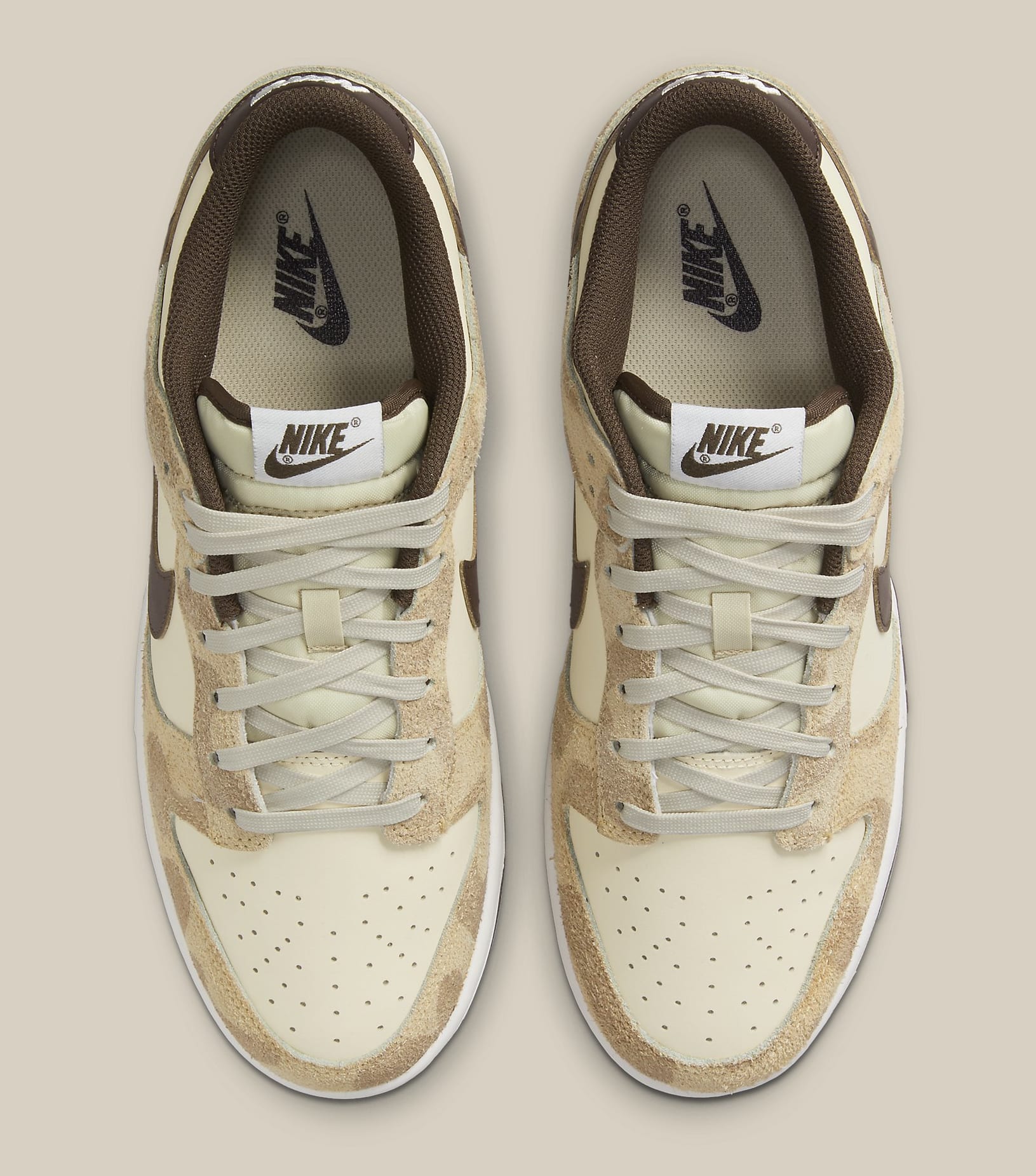 Nike Dunk Low Beach/Baroque Brown/Canvas/Sail &#x27;Animal&#x27; DH7913-200 Top