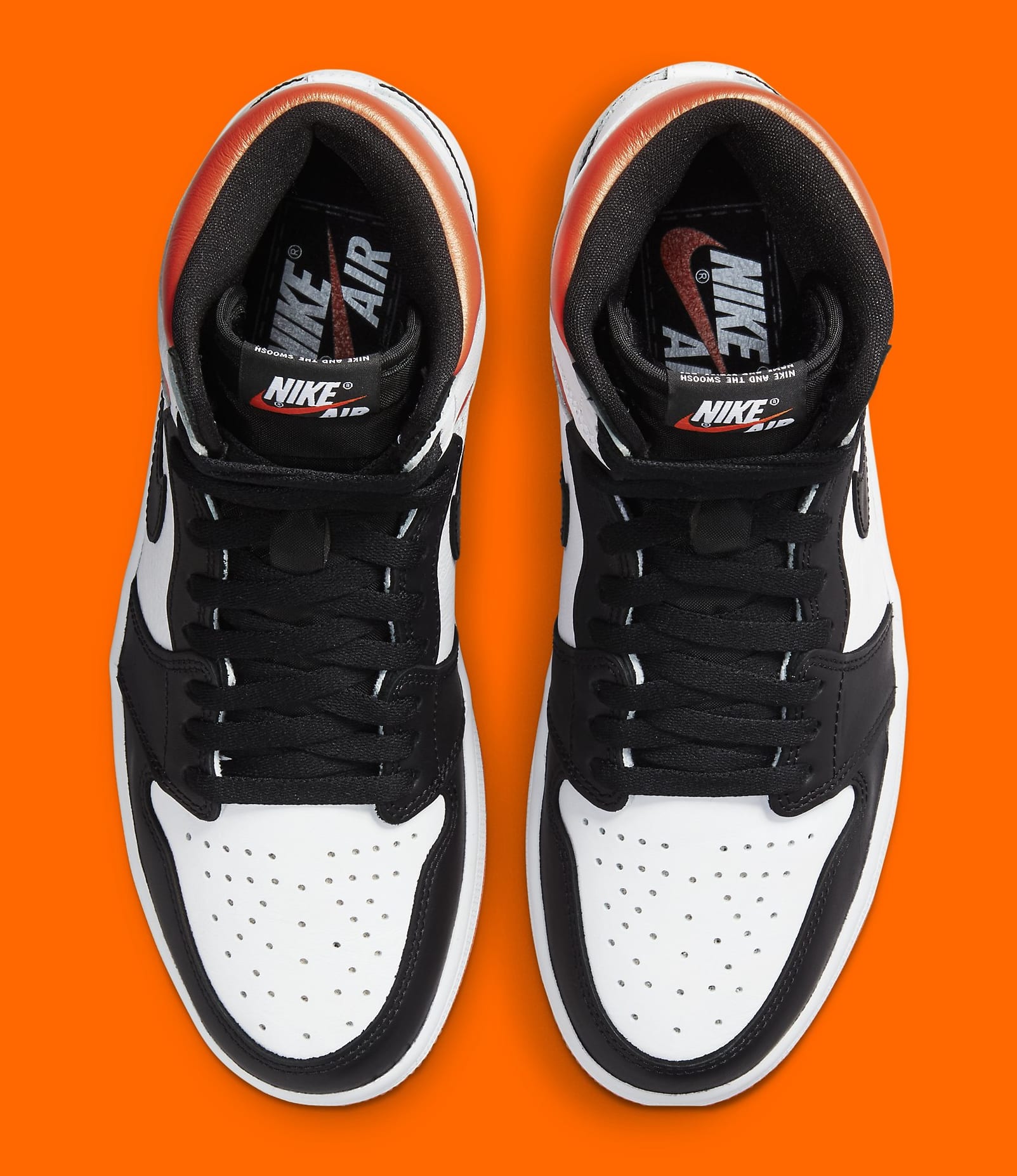 Air Jordan 1 Retro High OG &#x27;Electro Orange&#x27; 555088-180 Top