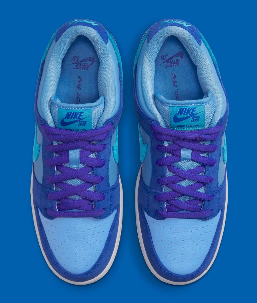 Official Look at the 'Blue Raspberry' Nike SB Dunks | Complex