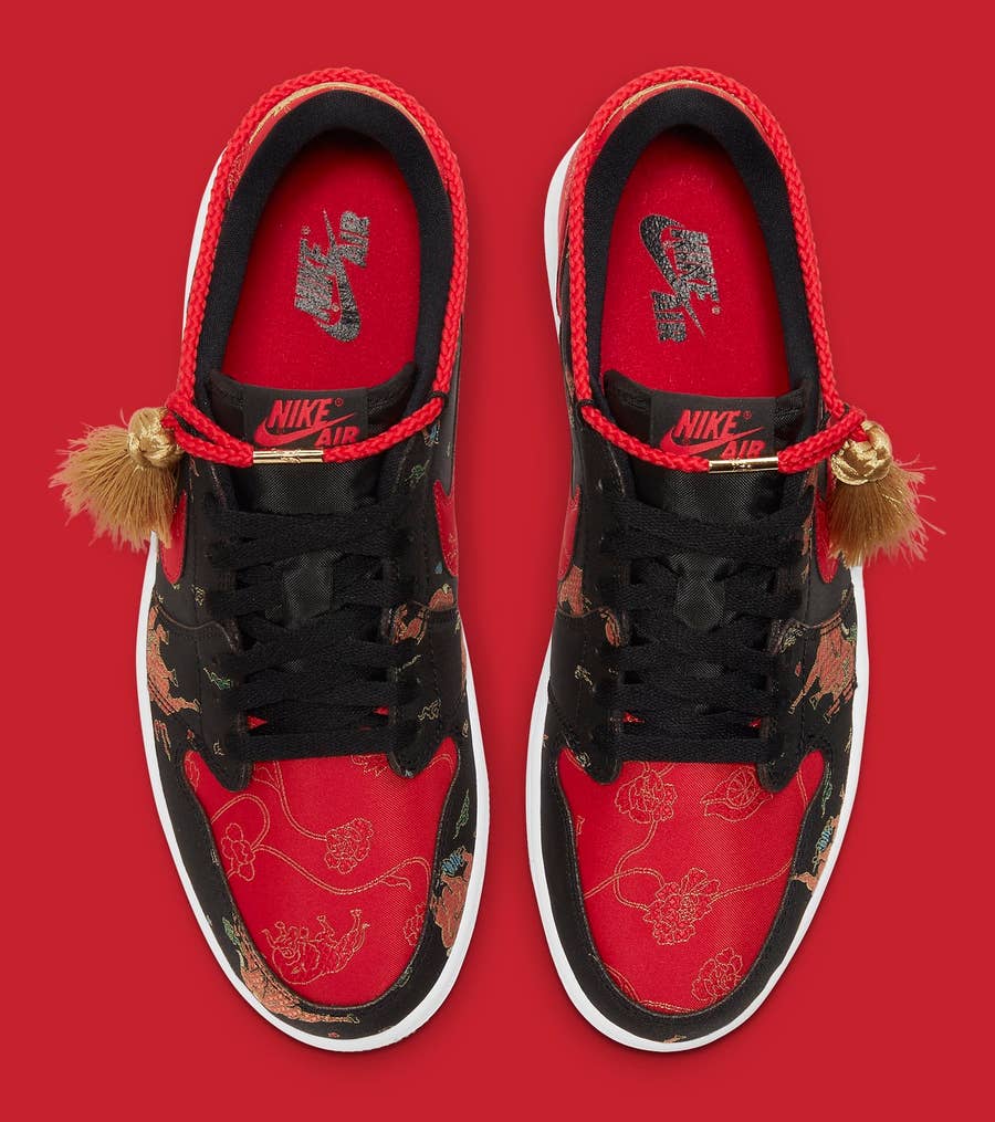 Only 8,500 Pairs of the 'Chinese New Year' Air Jordan 1 Lows Are