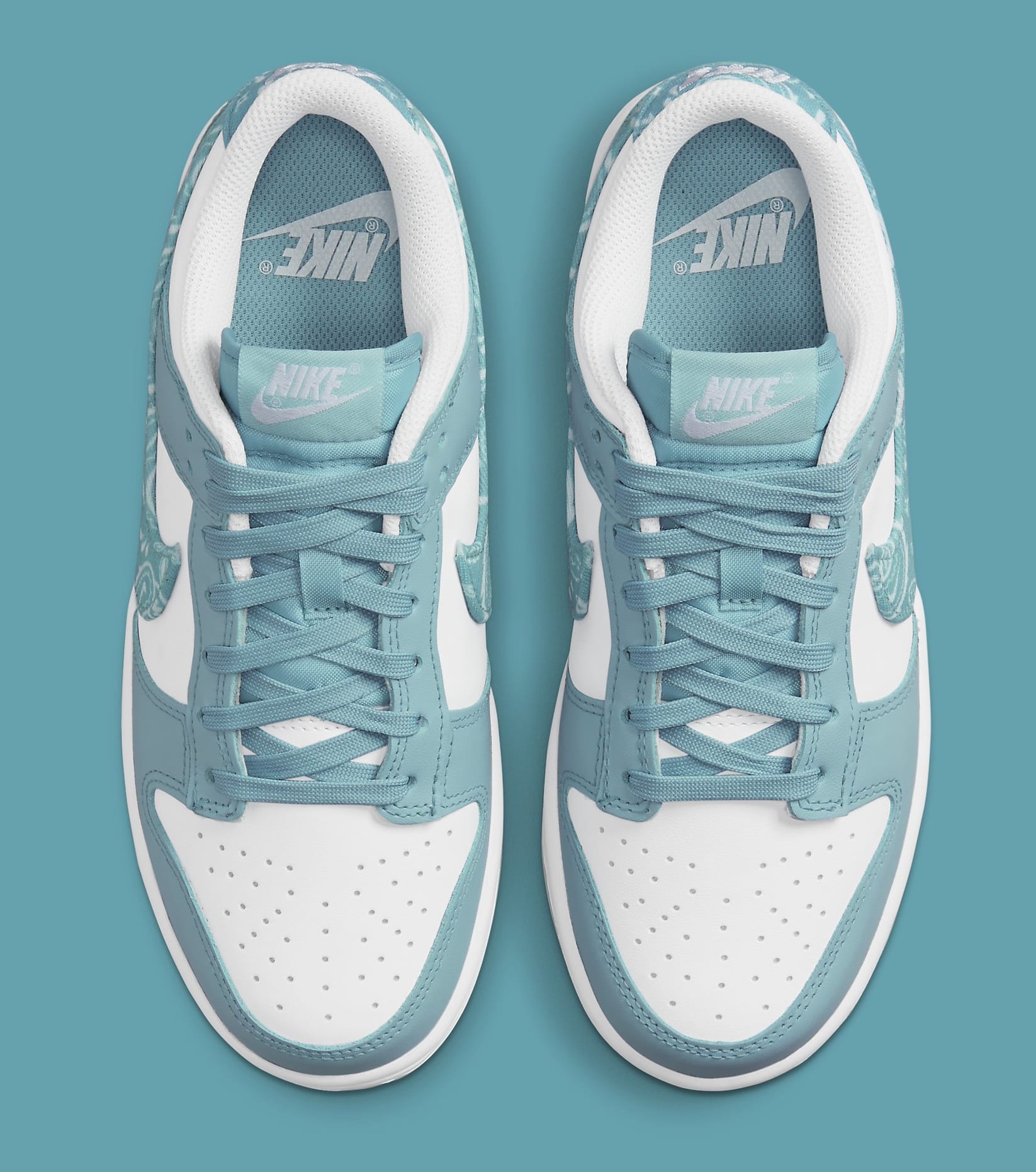 Nike Dunk Low &#x27;Paisley Teal&#x27; DH4401 101 Top