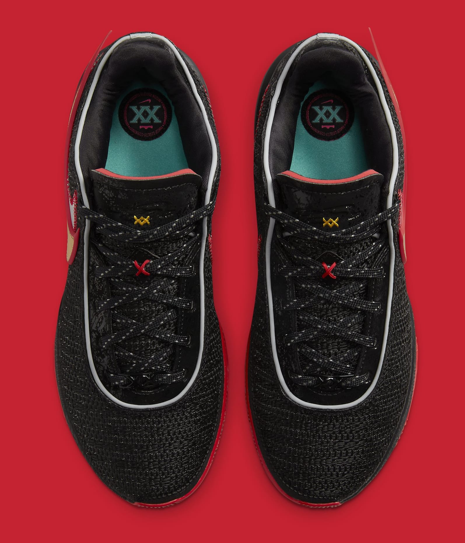 Nike LeBron 20 &#x27;Bred&#x27; DJ5423 001 Top