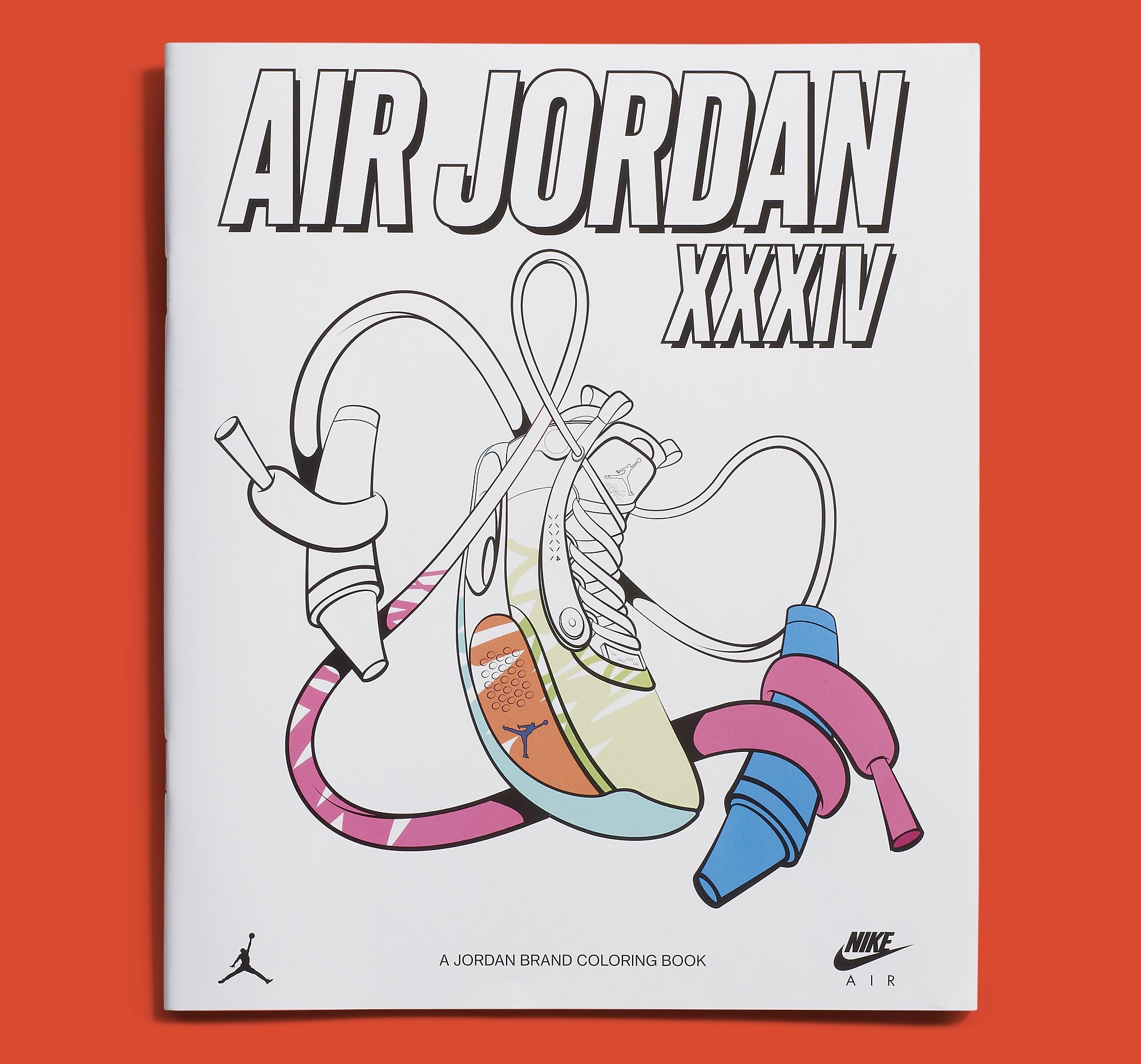 Air Jordan 34 PE Zion Williamson DA1897-100 Coloring Book