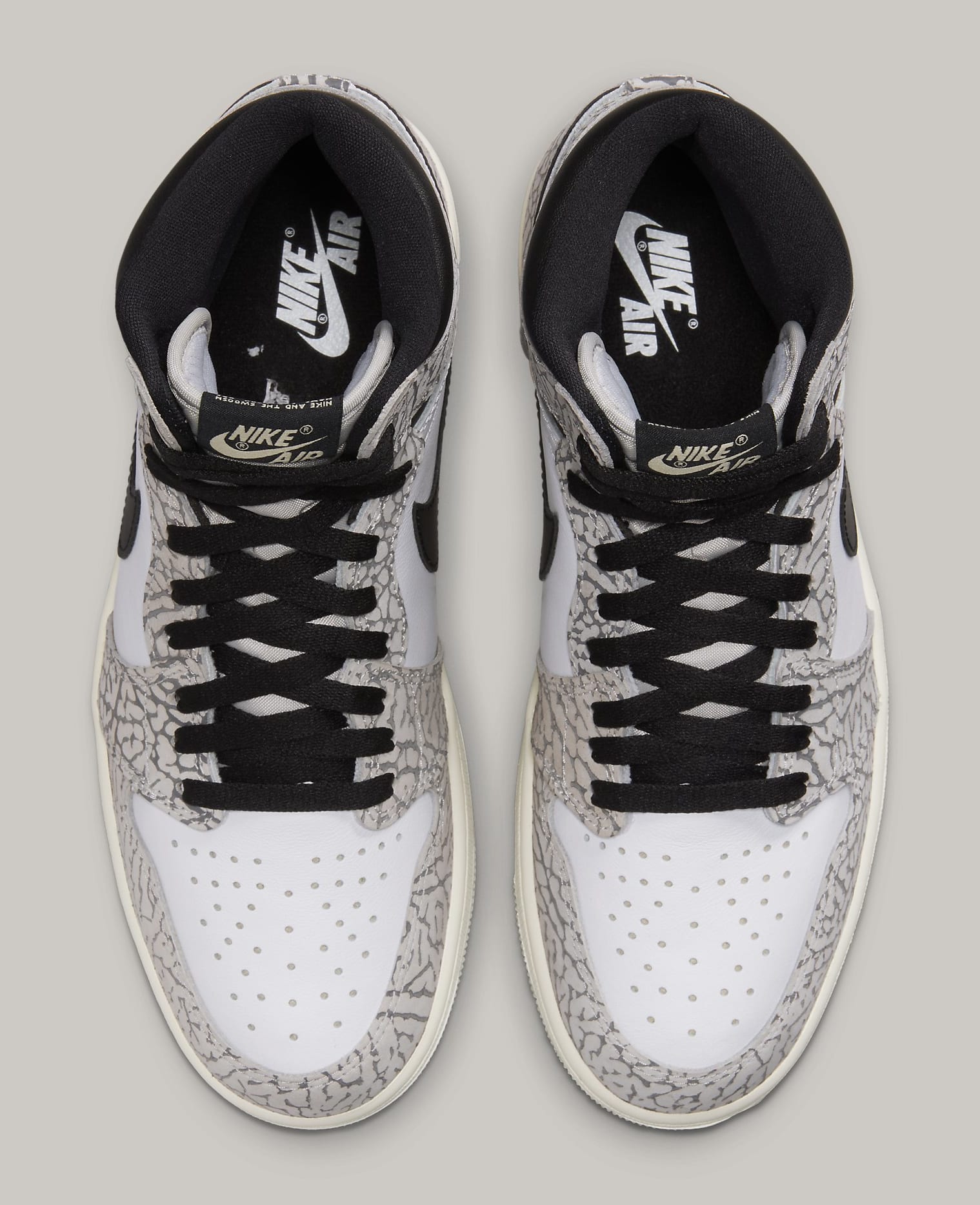 Air Jordan 1 High &#x27;White Cement&#x27; DZ5485 052 Top