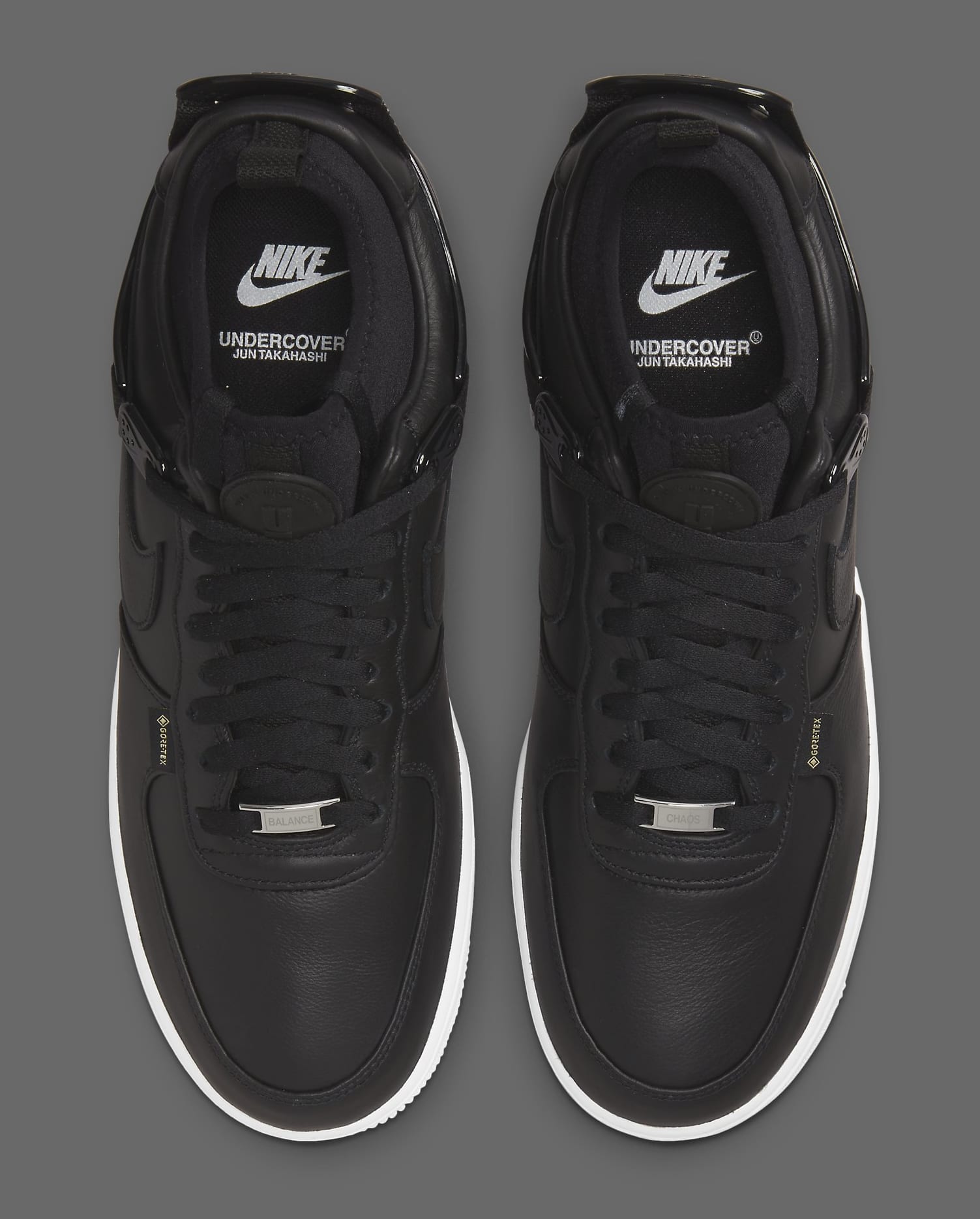 Undercover x Nike Air Force 1 Low &#x27;Black&#x27; DQ7558-002 Top