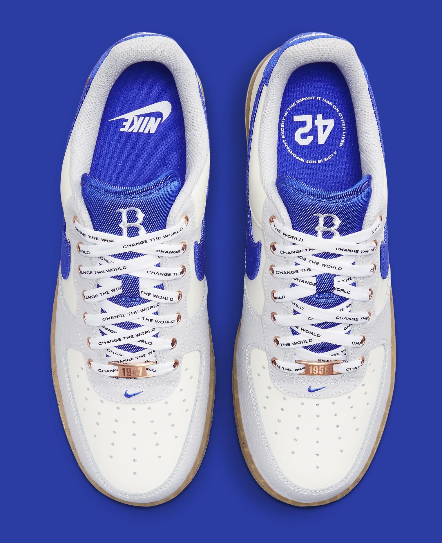 Nike Air Force 1 Low &#x27;Jackie Robinson&#x27; FN1868 100 Top