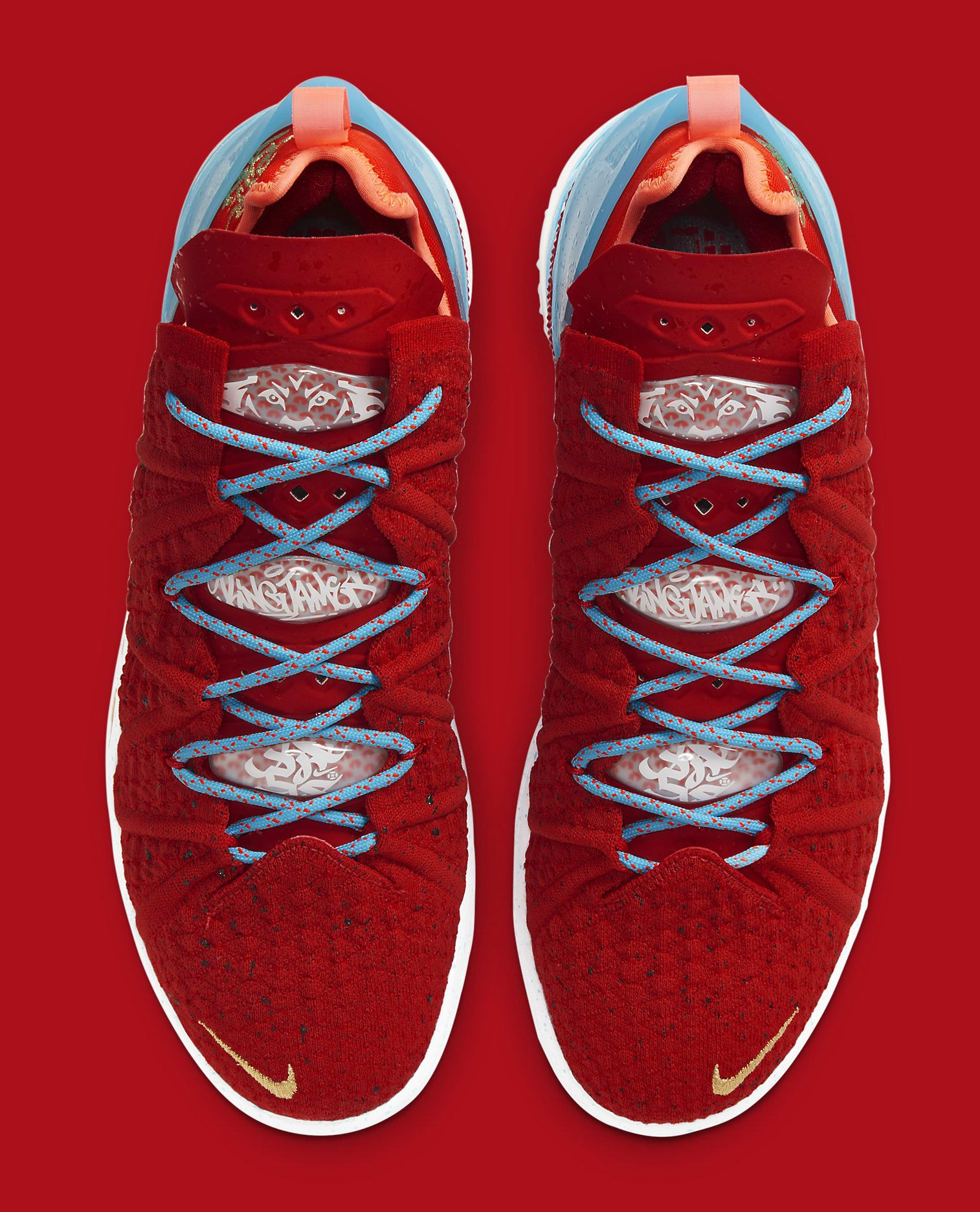 Nike LeBron 18 &#x27;Chinese New Year&#x27; CW3155-600 Top