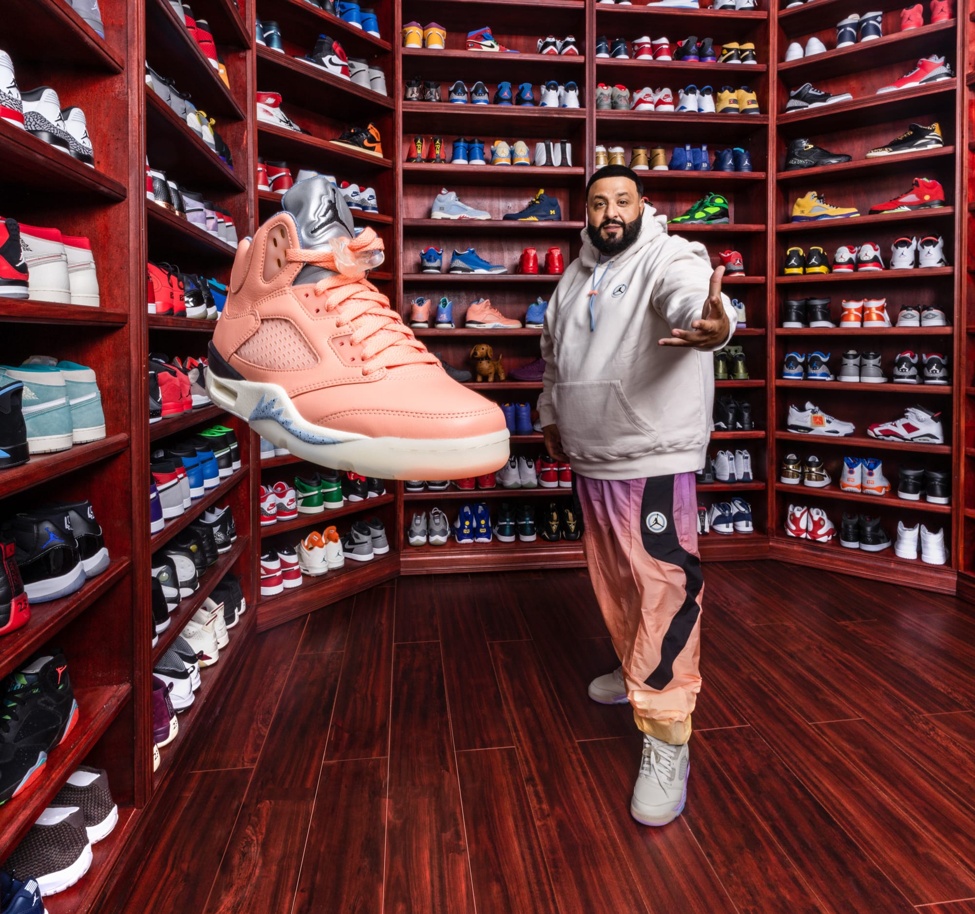 You Can Sleep in DJ Khaled's Sneaker Closet