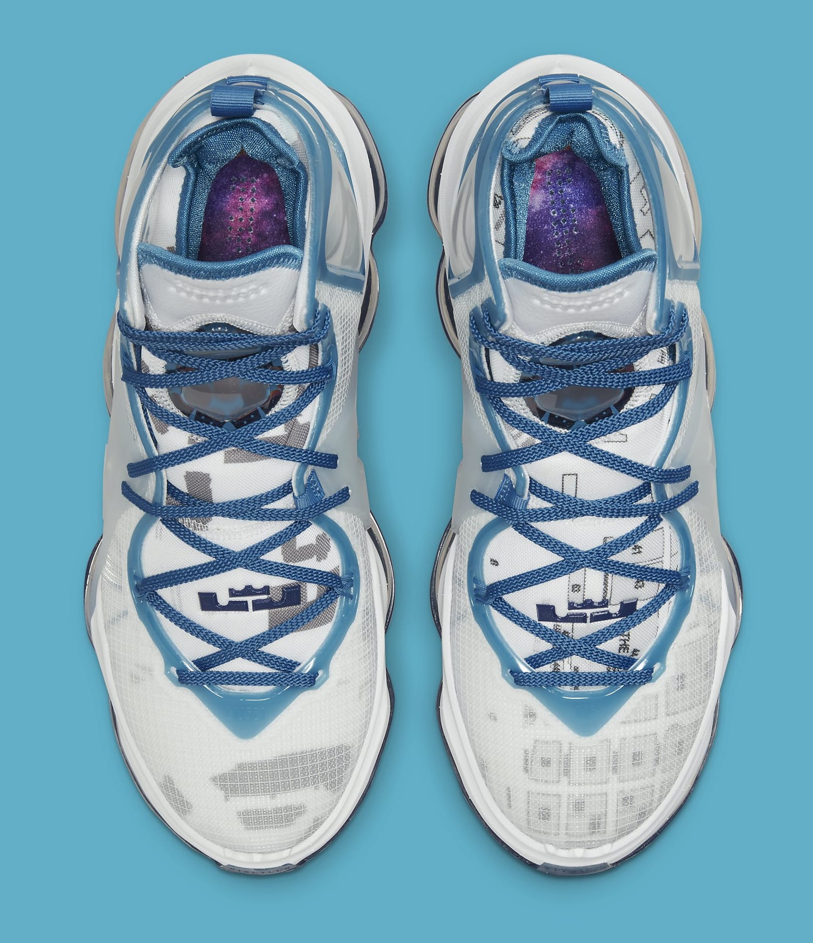 Nike LeBron 19 &#x27;Space Jam&#x27; DC9338-100 Top