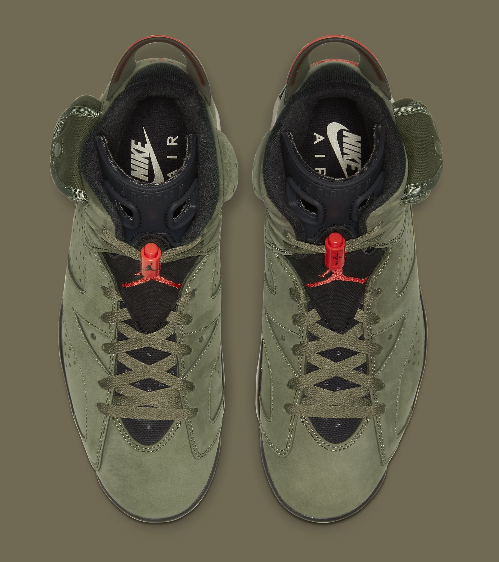 Travis Scott Air Jordan 6 Medium Olive Cactus Jack CN1084-200 Release Date  - SBD