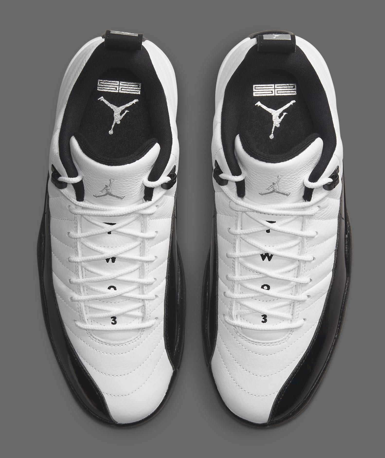 Air Jordan 12 Low &#x27;White and Black&#x27; DO8726 100 Top