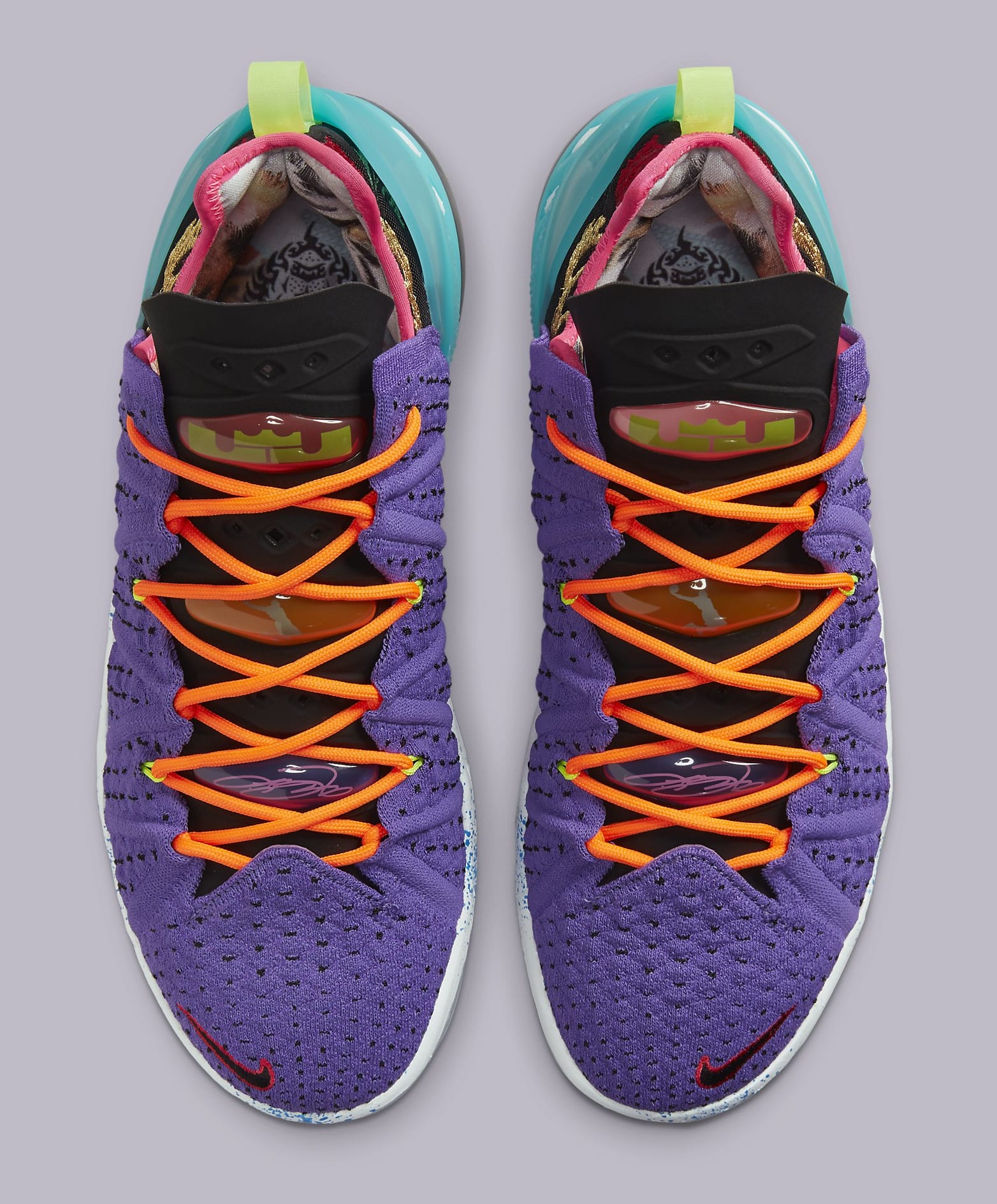 Nike LeBron 18 &#x27;Best 10-18&#x27; DM2813-500 Top