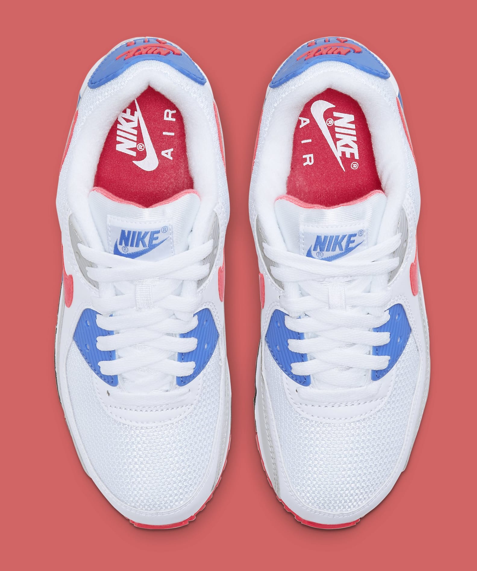 Nike Air Max 90 &#x27;Hot Coral&#x27; DA8856-100 (Top)
