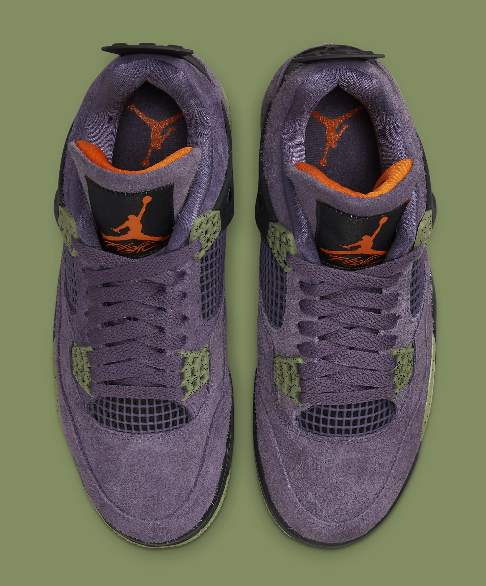 Air Jordan 4 Women&#x27;s &#x27;Canyon Purple&#x27; AQ9129 500 Top