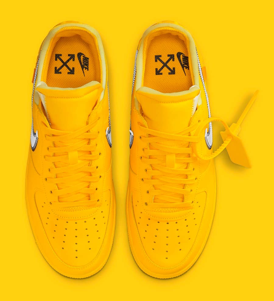 Off - White x Nike Air Force 1 Low 'Lemonade' — IetpShops - Nike