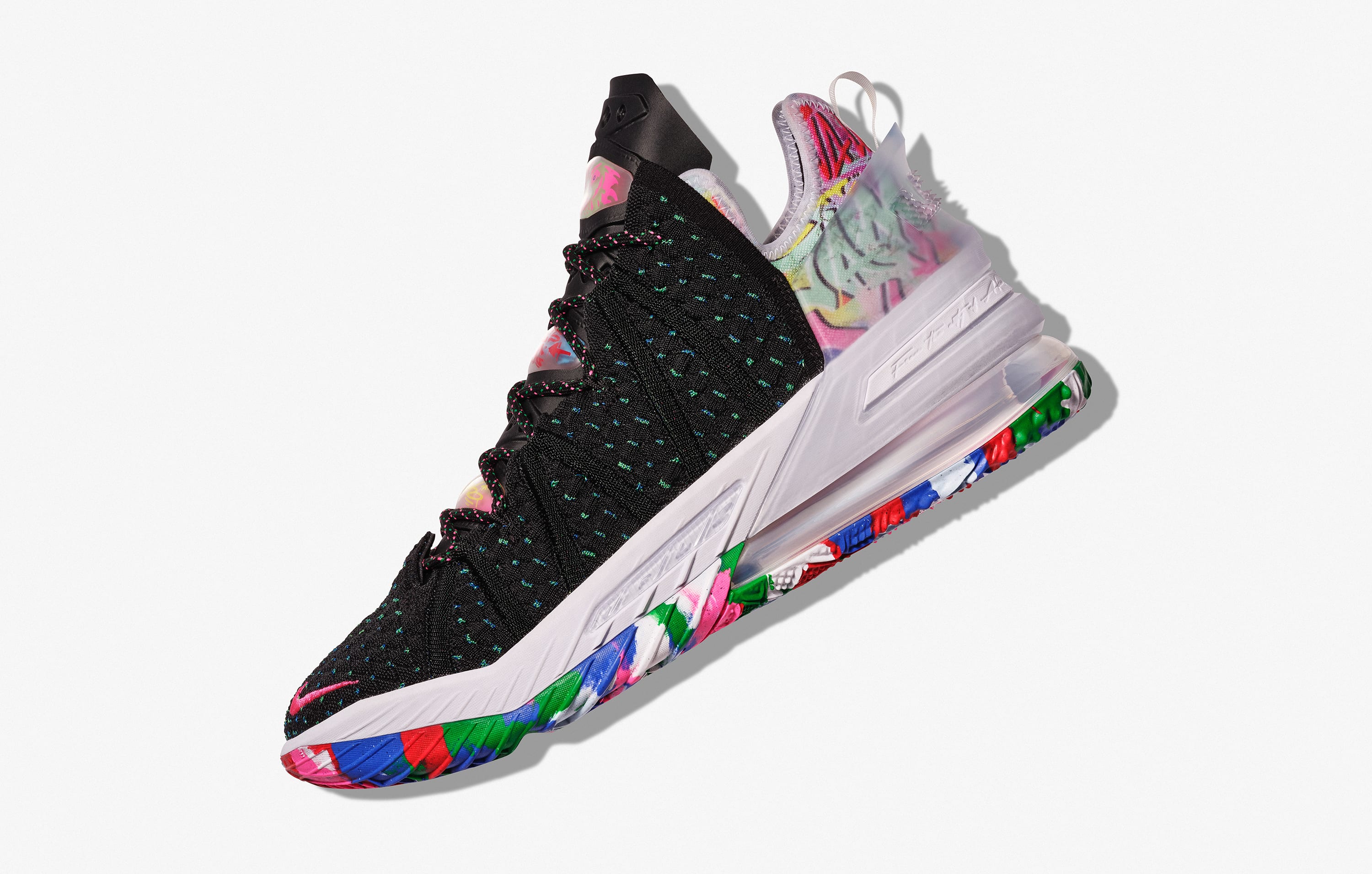 Nike LeBron 18 &#x27;Multicolor&#x27; Lateral