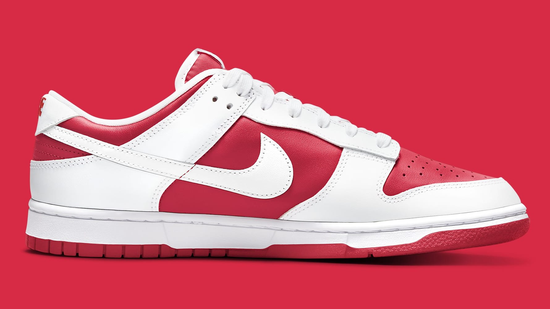 Nike Dunk Low Championship Red DD1391-600 Release Date Medial