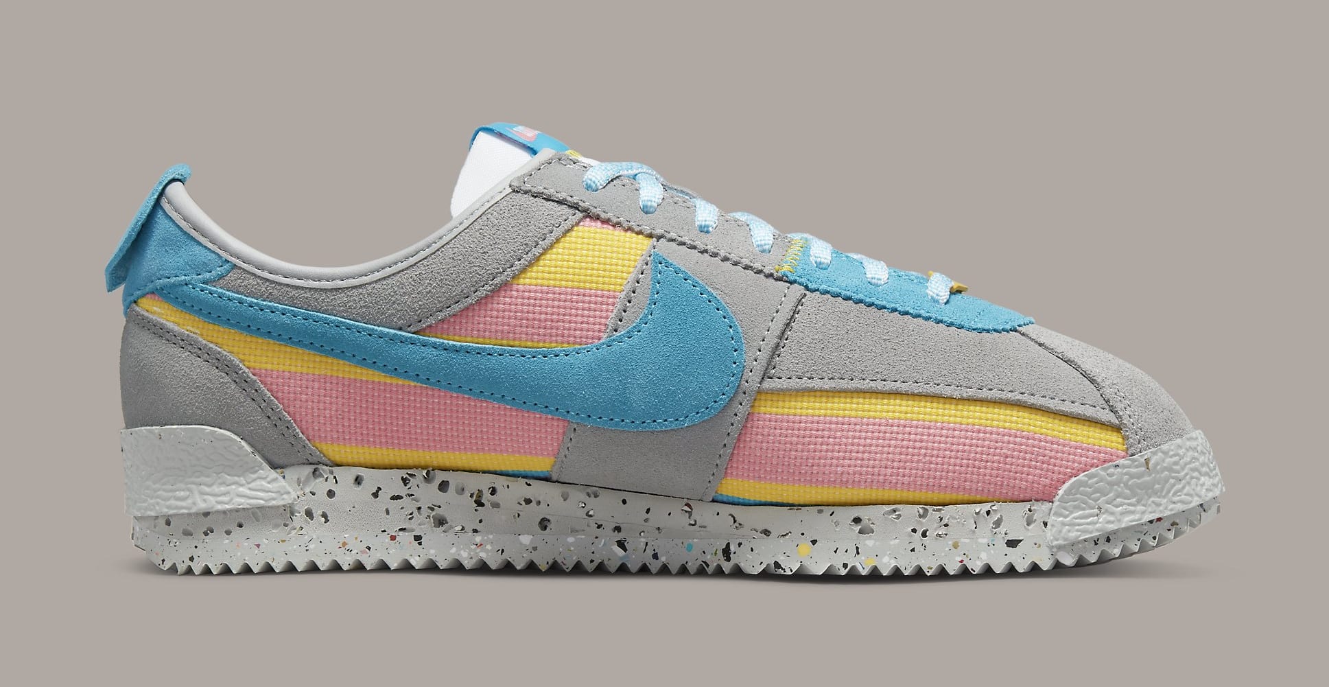 Nike cortez blue clearance pink