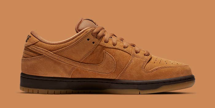 Nike SB Dunk Low &#x27;Wheat Mocha&#x27; BQ6817-204 Medial