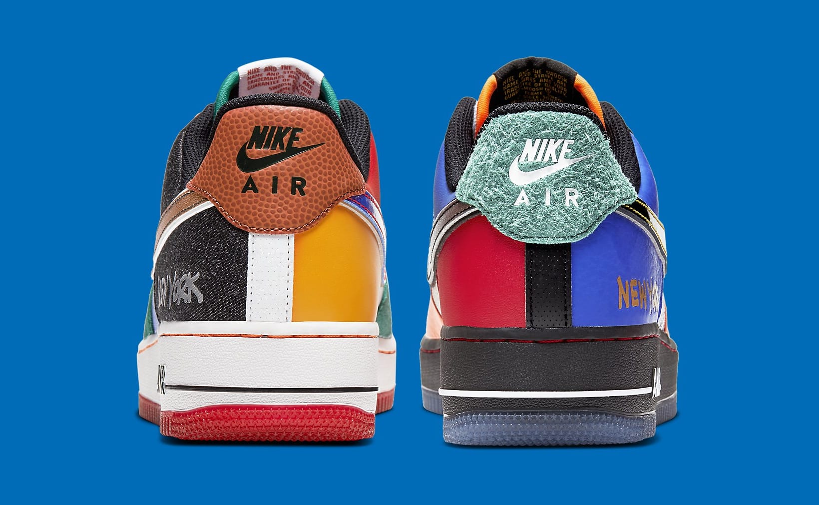 Buy Air Force 1 Low '07 'What The NYC' - CT3610 100 - Multi-Color