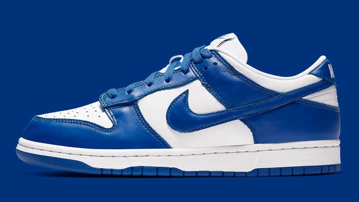 Nike Dunk Low Kentucky Release Date CU1726-100 Profile