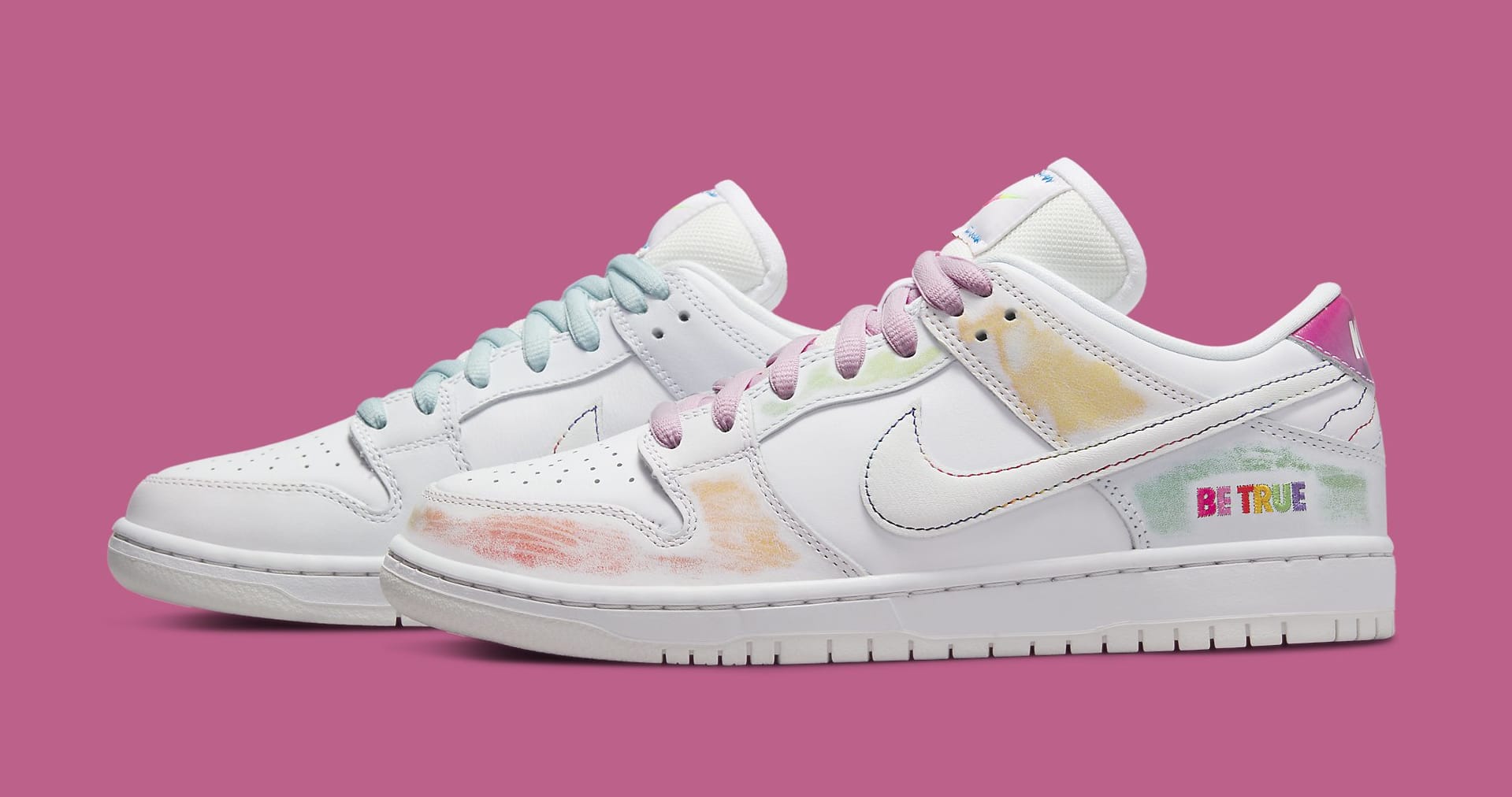 Nike Dunk Low &#x27;Be True&#x27; 2022 DR4876 100 Lateral