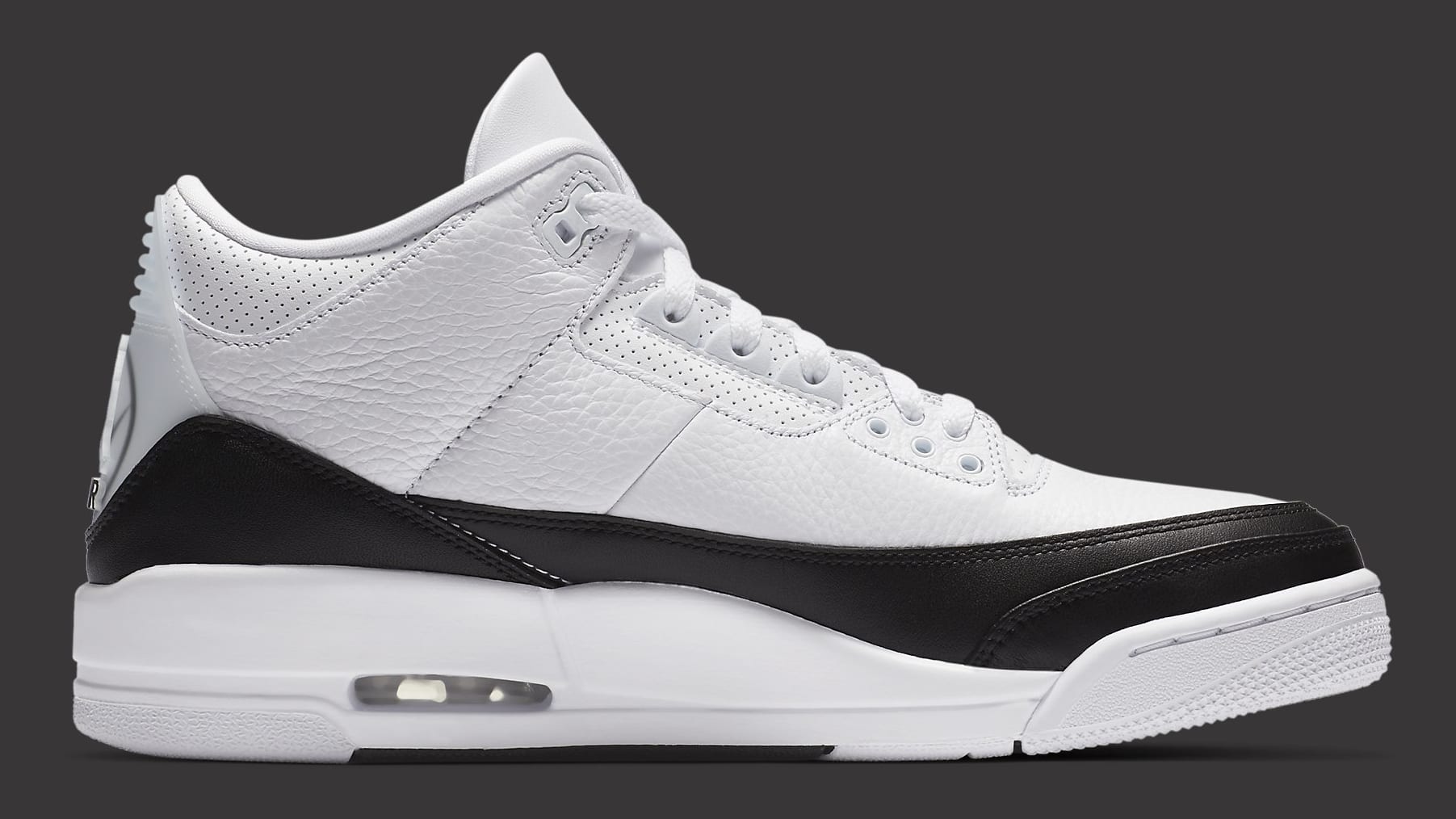 Fragment x Air Jordan 3 Release Date DA3595-100 Medial