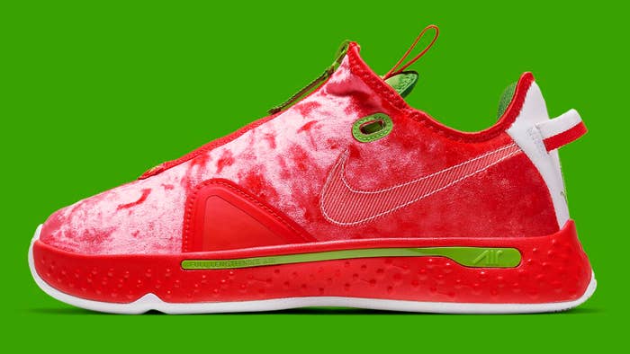 Nike PG 4 Christmas Release Date CD5082-602 Profile