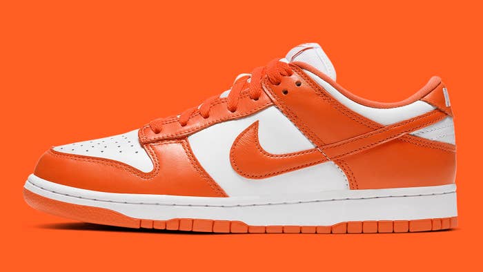 Nike Dunk Low Syracuse Release Date CU1726-101 Profile