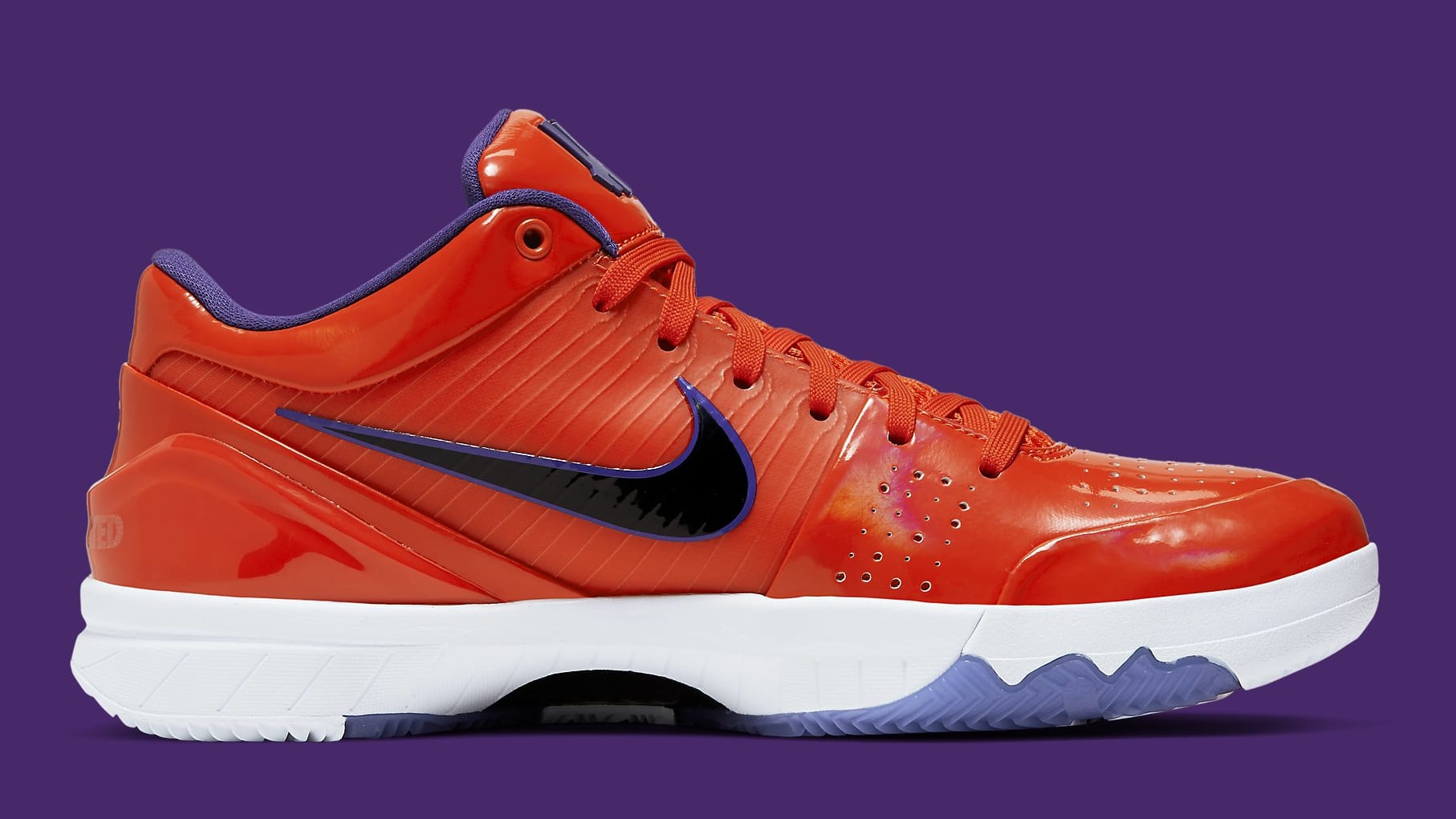 UNDFTD x Nike Kobe 4 Protro Orange Release Date CQ33869-800 Medial