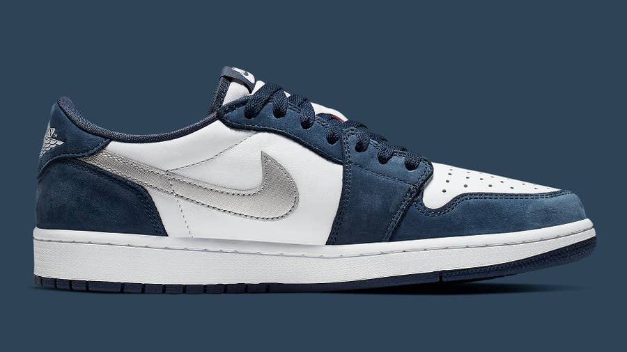 Nike sb x air jordan 1 low midnight clearance navy