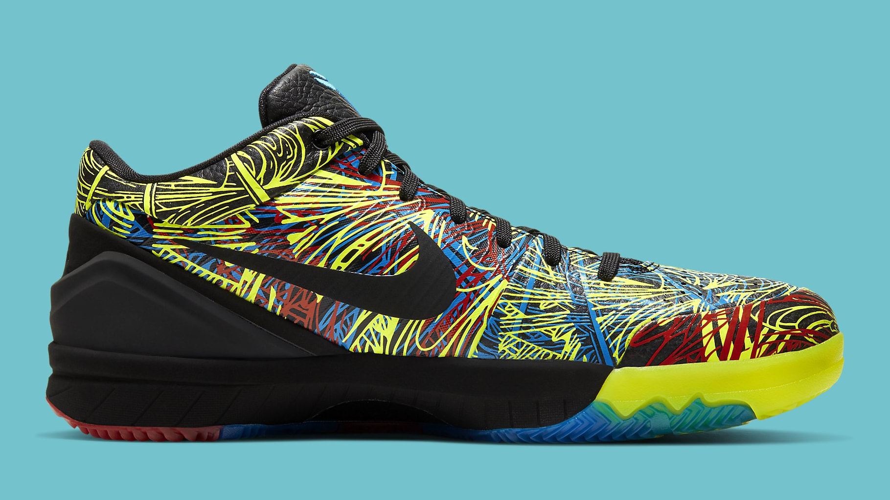 Nike Kobe 4 Wizenard Release Date CV3469-001 Medial
