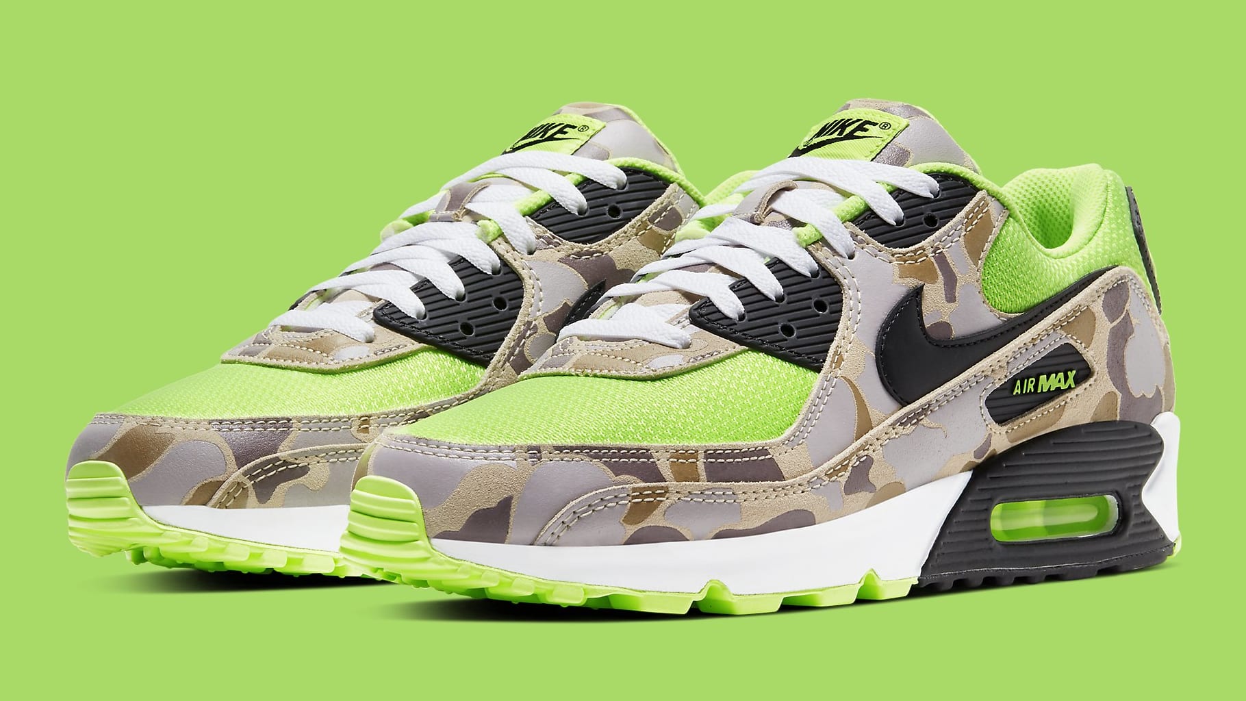 borduurwerk Knipperen thermometer The 'Green Camo' Air Max 90 Is Releasing Soon | Complex