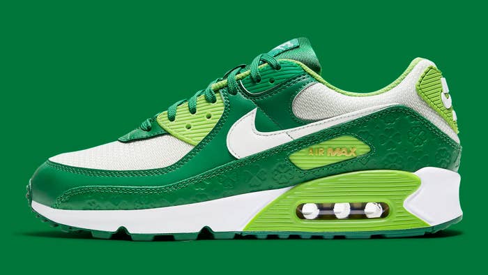 Nike Air Max 90 St. Patrick&#x27;s Day Release Date DD8555-300 Profile