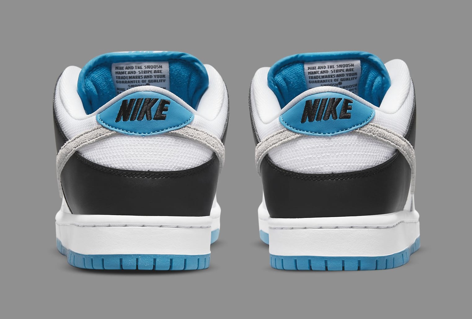 Nike SB Dunk Low &#x27;Laser Blue&#x27; BQ6817-101 Heel
