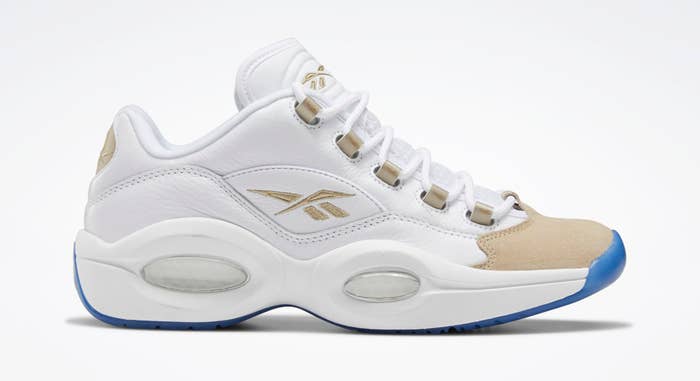 Reebok Question Low &#x27;Oatmeal&#x27; EF7609 Lateral