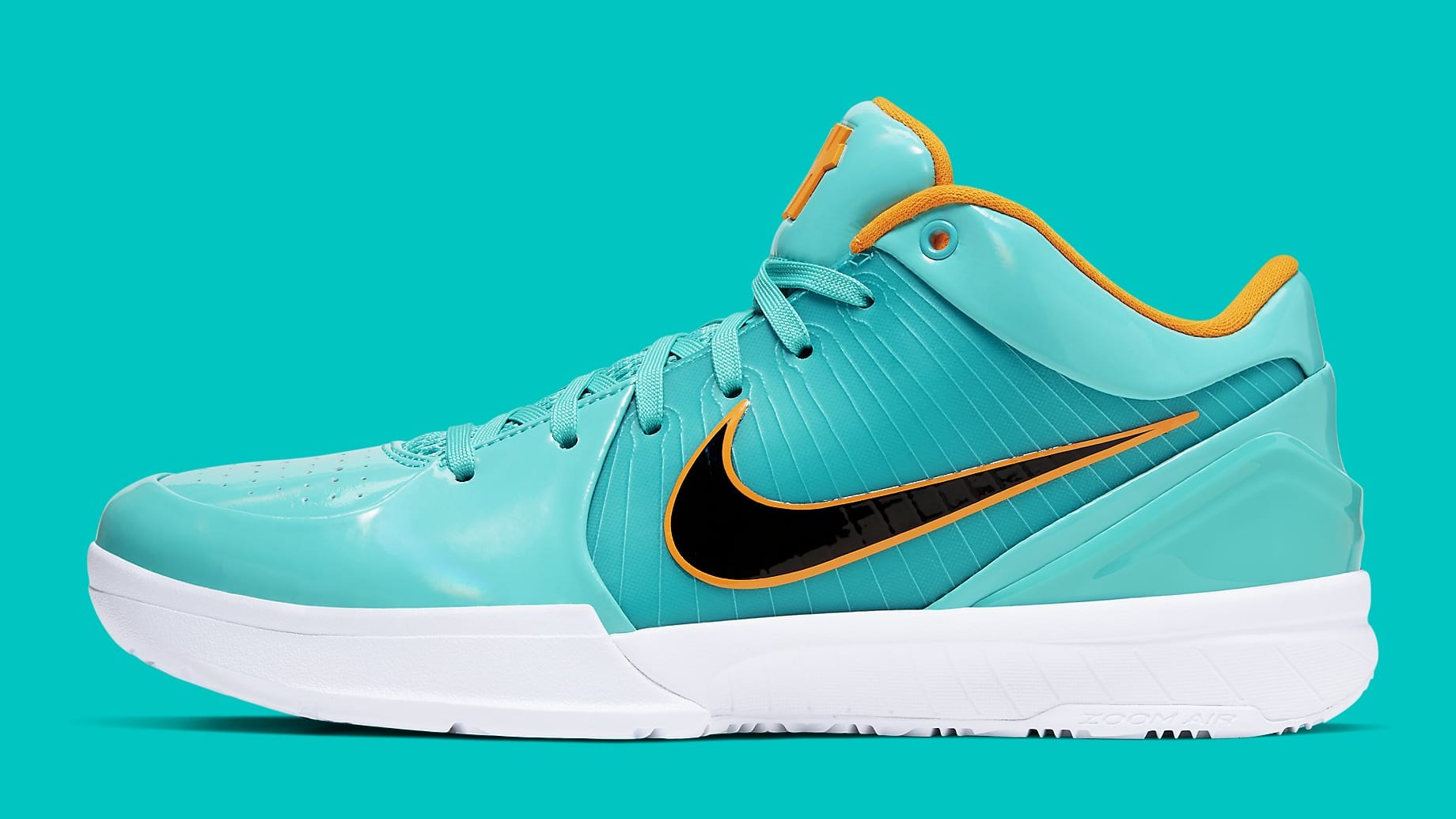 UNDFTD x Nike Kobe 4 Protro Teal Release Date CQ38869-300 Profile