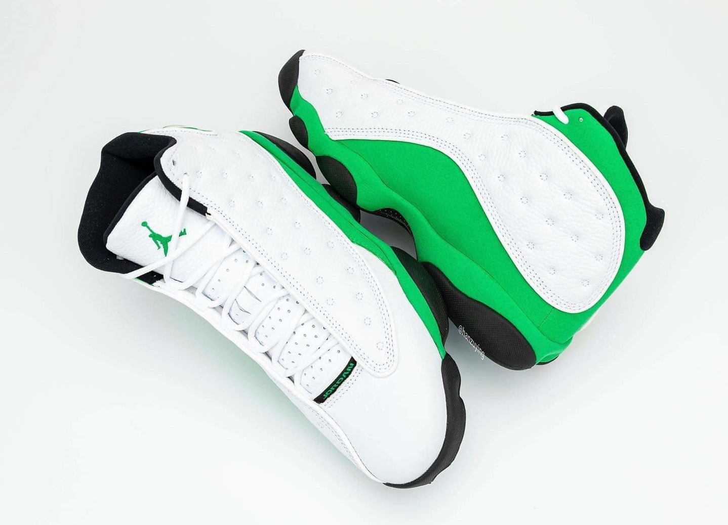 Jordan 13 Retro White Lucky Green Men's - DB6537-113/414571-113 - US