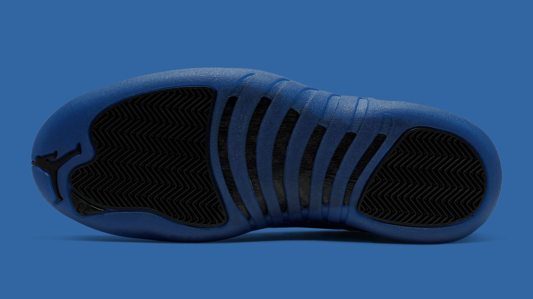 Air Jordan 12 Retro &#x27;Black/Game Royal&#x27; 130690-014 (Sole)