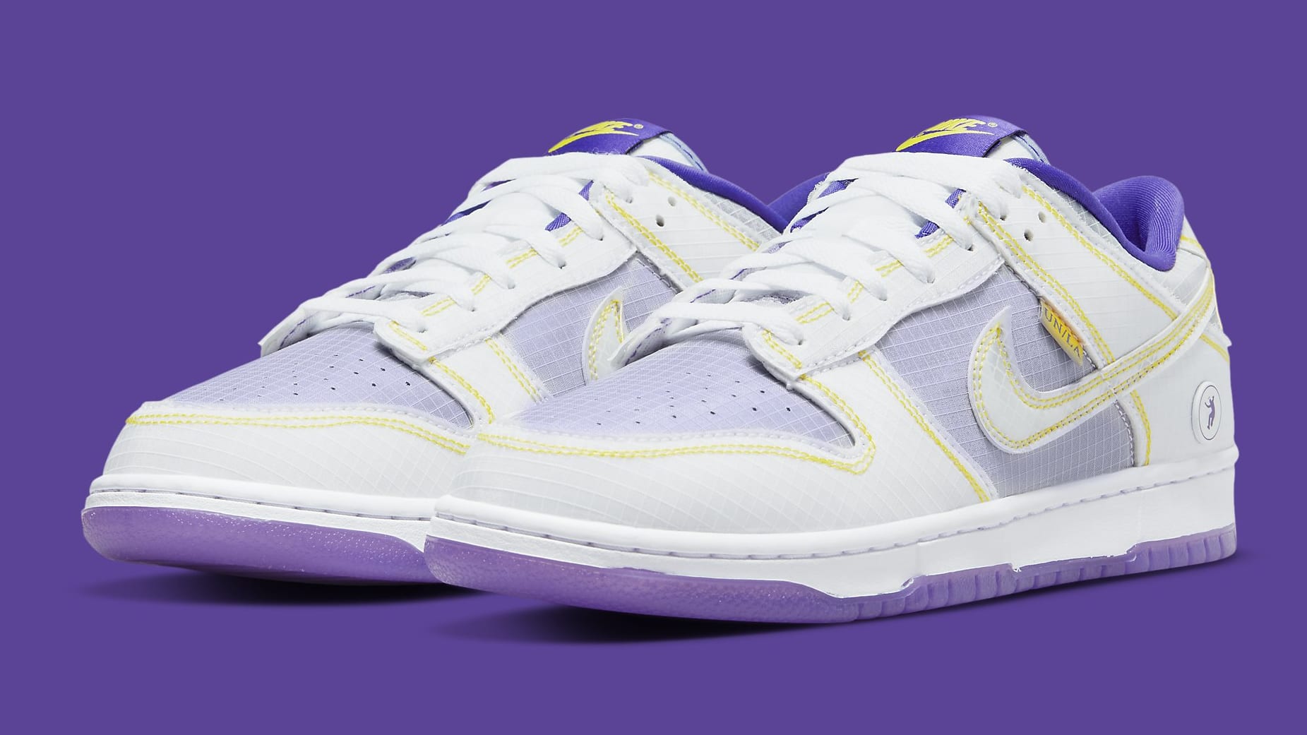 Union x Nike Dunk Low &#x27;Court Purple&#x27; DJ9649 500 Pair