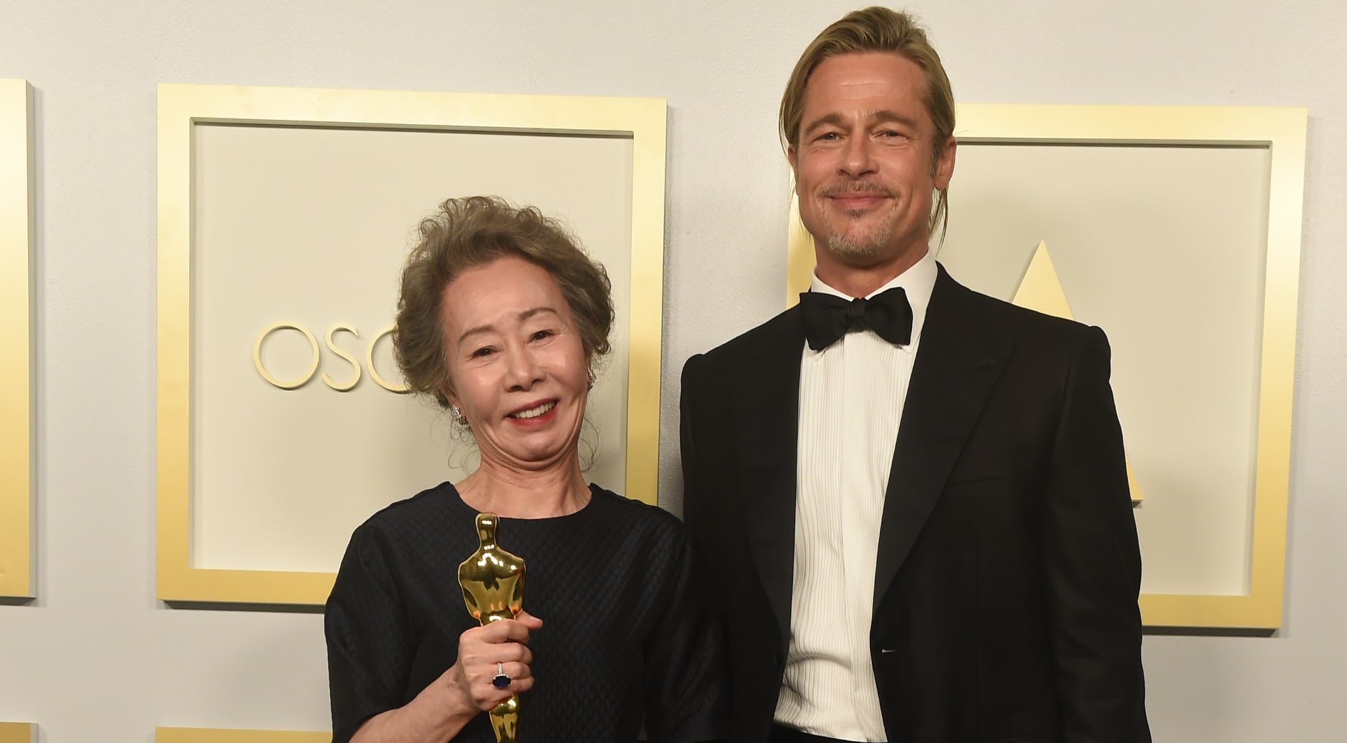 youn yuh-jung Oscars Brad Pitt