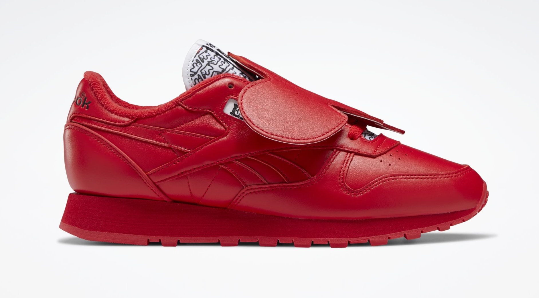 Eames x Reebok Classic Leather &#x27;Red Elephant&#x27; GY6384 Lateral
