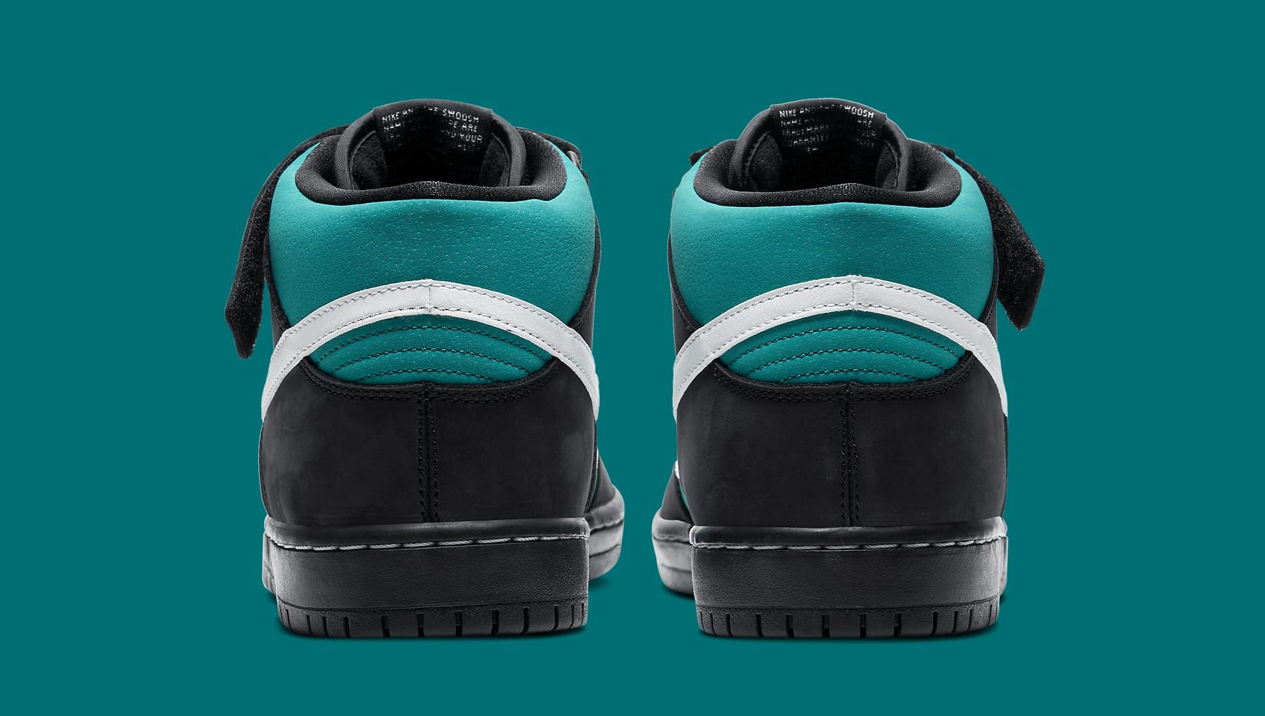 Nike SB Dunk Mid &#x27;Griffey Jr.&#x27; CV5474-001 Heel